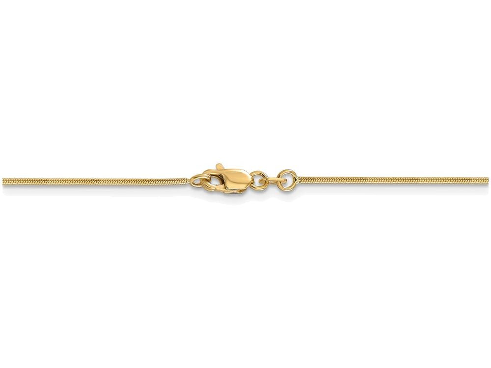 FJC Finejewelers 30 Inch 14k Yellow Gold .90mm Round Snake Chain Necklace