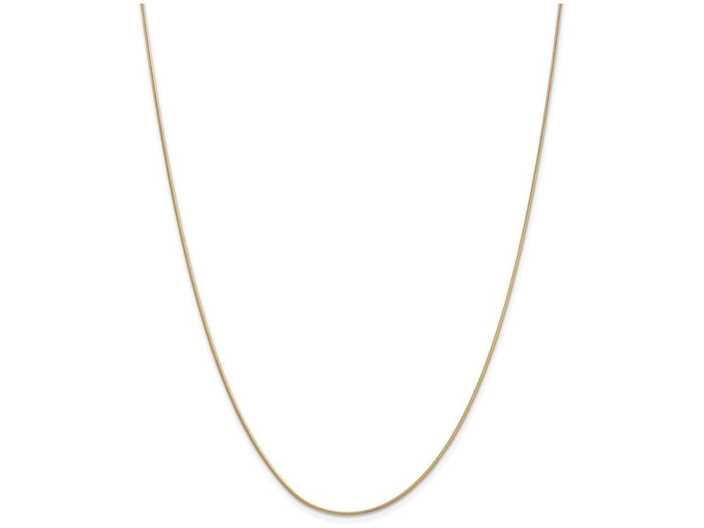 FJC Finejewelers 30 Inch 14k Yellow Gold .90mm Round Snake Chain Necklace