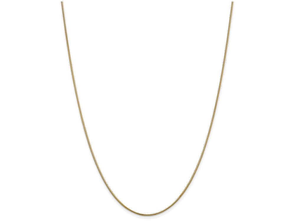 FJC Finejewelers 20 Inch 14k Yellow Gold 1.1mm Round Snake Chain Necklace