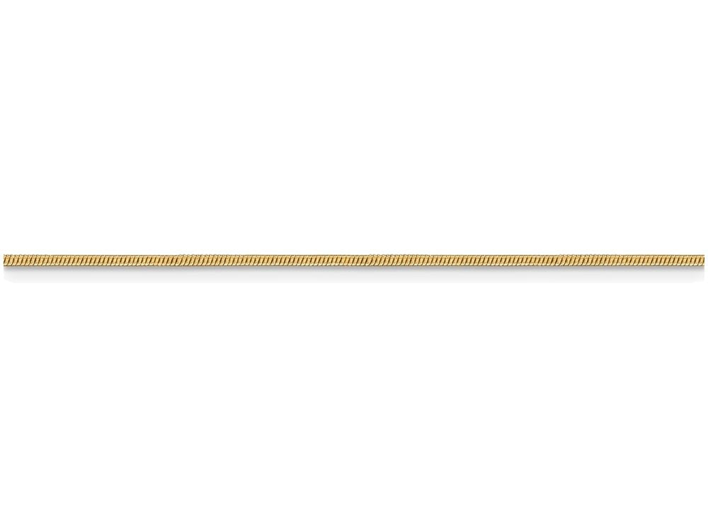 FJC Finejewelers 8 Inch 14k Yellow Gold 1.1mm Round Snake Chain Bracelet