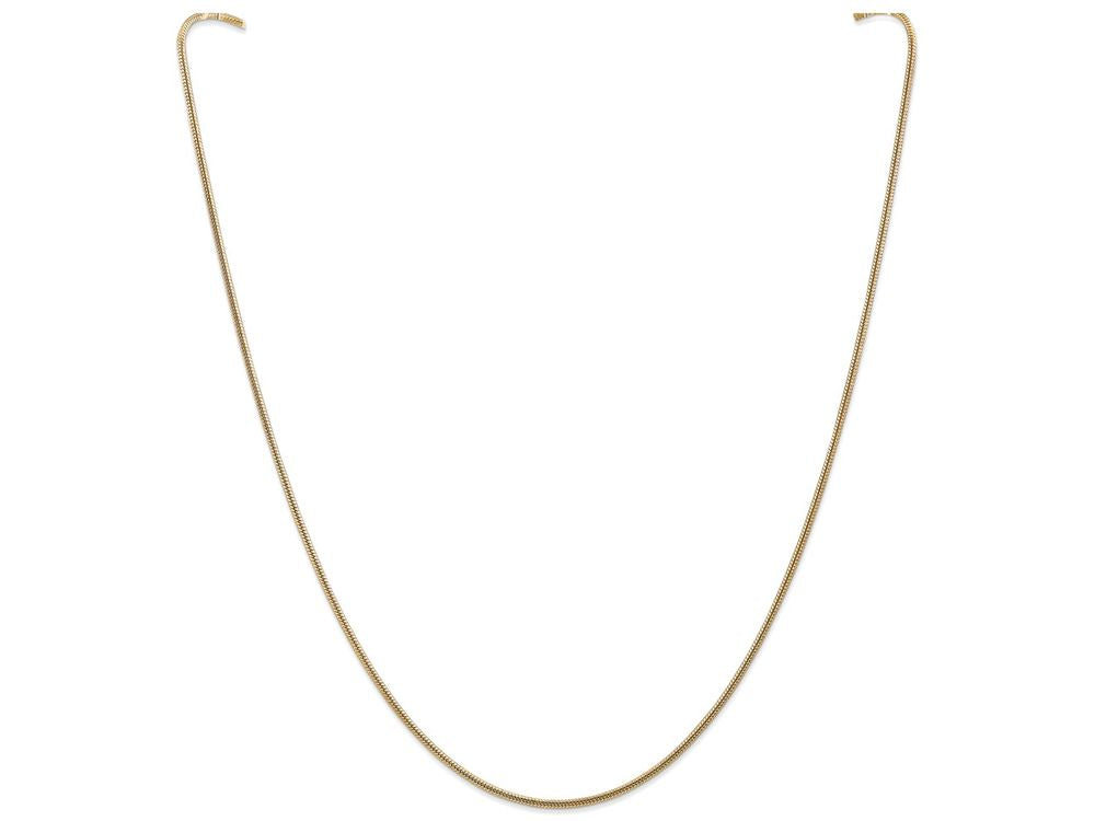 FJC Finejewelers 20 Inch 14k Yellow Gold 1.6mm Round Snake Chain Necklace