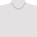 FJC Finejewelers 14 kt Yellow Gold 1.85mm Round Snake Chain
