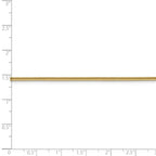 FJC Finejewelers 14 kt Yellow Gold 1.85mm Round Snake Chain