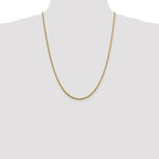 FJC Finejewelers 14 kt Yellow Gold 1.85mm Round Snake Chain