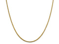 FJC Finejewelers 14 kt Yellow Gold 1.85mm Round Snake Chain