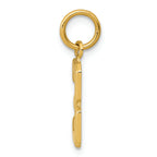 FJC Finejewelers 14k Yellow Gold Casted Small Polished Number 3 Charm
