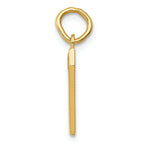 FJC Finejewelers 14k Yellow Gold Casted Small Polished Number 7 Charm