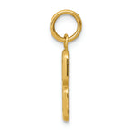 FJC Finejewelers 14k Yellow Gold Casted Small Polished Number 8 Charm