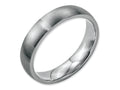 Chisel Stainless Steel 5mm Brushed Wedding Band
