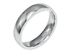 Chisel Stainless Steel 5mm Polished Wedding Band