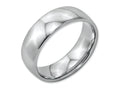 Chisel Stainless Steel 7mm Polished Wedding Band