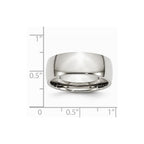 Chisel Stainless Steel 8mm Polished Wedding Band