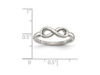 FJC Finejewelers Stainless Steel Polished Infinity Symbol Ring