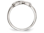FJC Finejewelers Stainless Steel Polished Infinity Symbol Ring