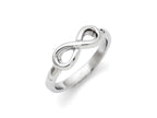 FJC Finejewelers Stainless Steel Polished Infinity Symbol Ring