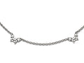 Chisel Stainless Steel Polished Butterfly Charms With 1in Extension Anklet