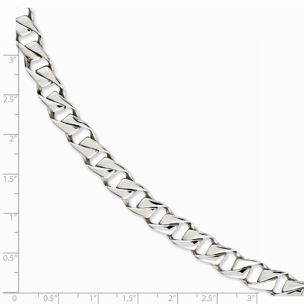 Chisel Stainless Steel Polished Fancy Link 8.5in Bracelet