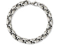 Chisel Stainless Steel Polished Ovals 8.25in Bracelet