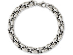 Chisel Stainless Steel Polished Ovals 8.25in Bracelet