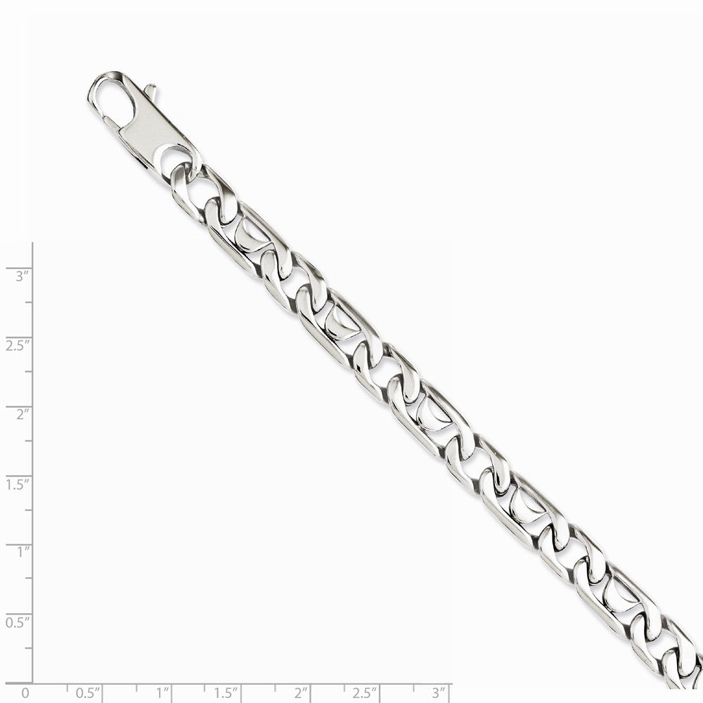 Chisel Stainless Steel Polished Links Bracelet