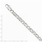 Chisel Stainless Steel Polished Links Bracelet