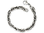 Chisel Stainless Steel Oval Links 8in Bracelet