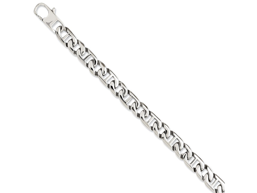 Chisel Stainless Steel Polished Links Bracelet