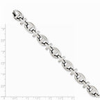 Chisel Stainless Steel Polished Fancy 8.5in Bracelet