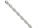 Chisel Stainless Steel Polished Fancy 8.5in Bracelet