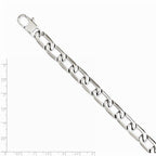 Chisel Stainless Steel Polished Squares Bracelet