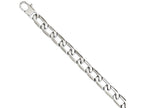 Chisel Stainless Steel Polished Squares Bracelet