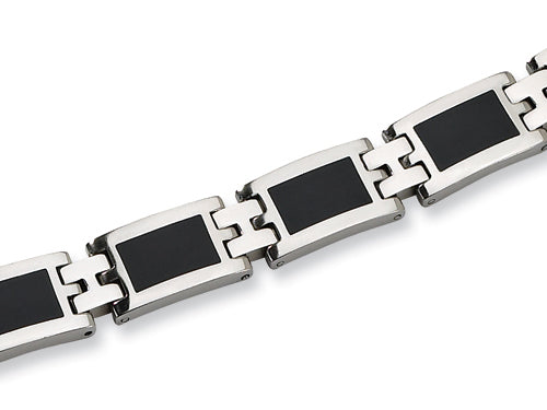 Chisel Stainless Steel Enameled Bracelet - 9 inches