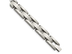 Chisel Stainless Steel Brushed and Polished Bracelet - 8 inches