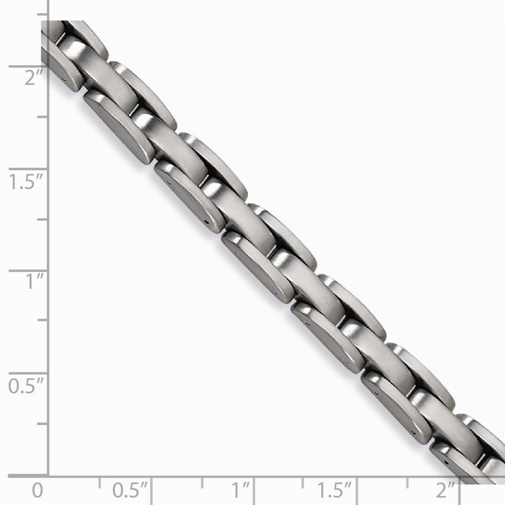 Chisel Stainless Steel Brushed 8in Bracelet