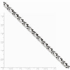 Chisel Stainless Steel Polished  6mm Bracelet