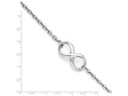 FJC Finejewelers Stainless Steel Polished Infinity Bracelet