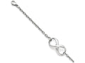 FJC Finejewelers Stainless Steel Polished Infinity Bracelet