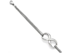 FJC Finejewelers Stainless Steel Polished Infinity Symbol Bracelet