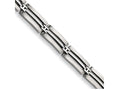 Chisel Stainless Steel Brushed And Polished 8.75in Bracelet