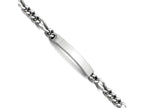 Chisel Stainless Steel Polished Id Bracelet