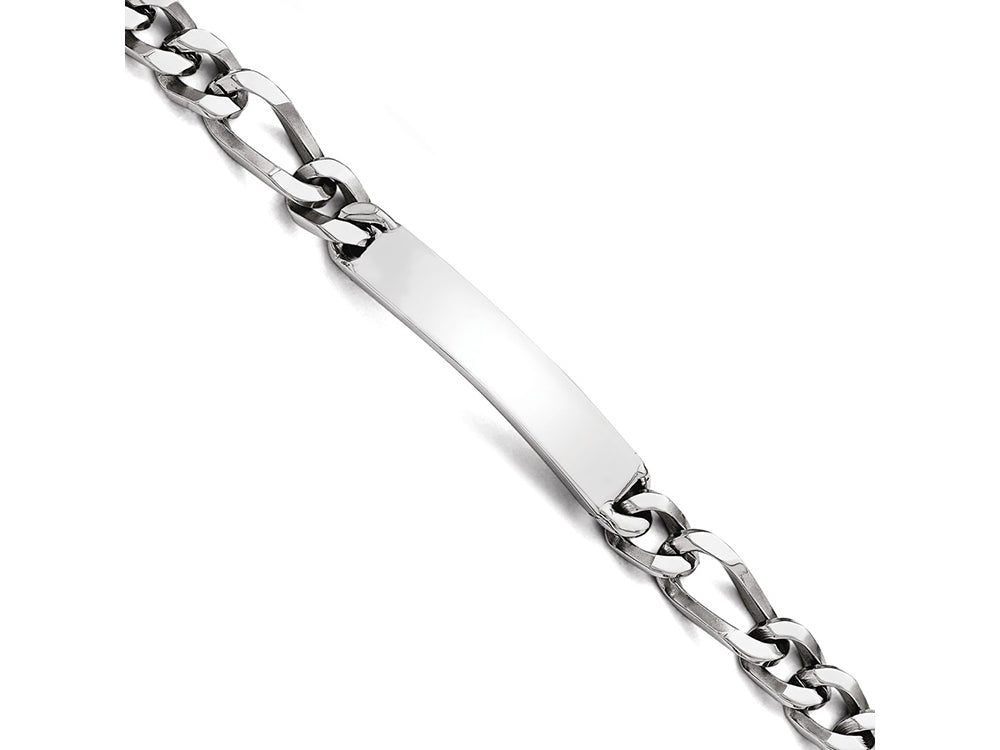 Chisel Stainless Steel Polished Large Id Bracelet