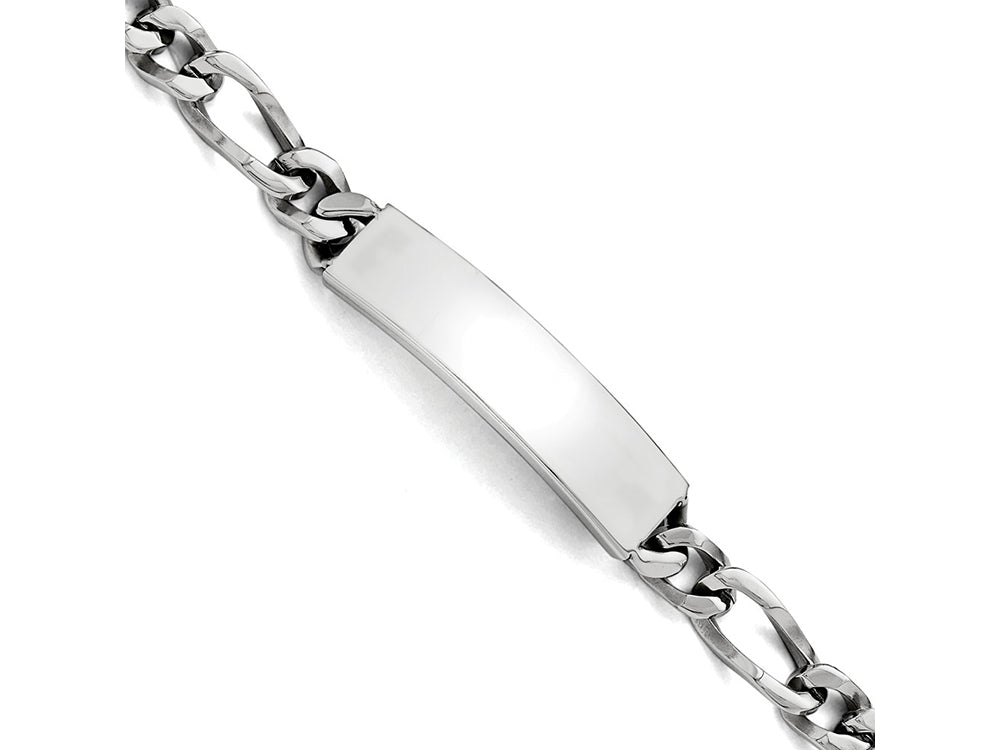 Chisel Stainless Steel Polished Large Id Bracelet