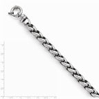 Chisel Stainless Steel Polished Fancy Link Bracelet