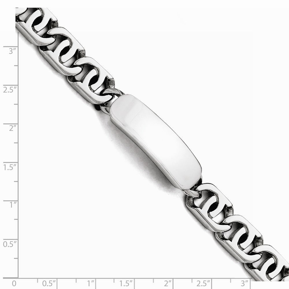 Chisel Stainless Steel Polished Id Bracelet