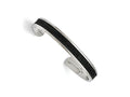Chisel Stainless Steel Polished Genuine Stingray Bangle