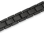 Chisel Stainless Steel Black Plating Bracelet - 8.5 inches