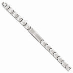 Chisel Stainless Steel Polished And Brushed Id Bracelet