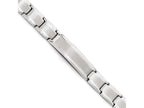 Chisel Stainless Steel Polished And Brushed Id Bracelet