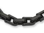 Chisel Stainless Steel Black Plated Bracelet - 8.5 inches