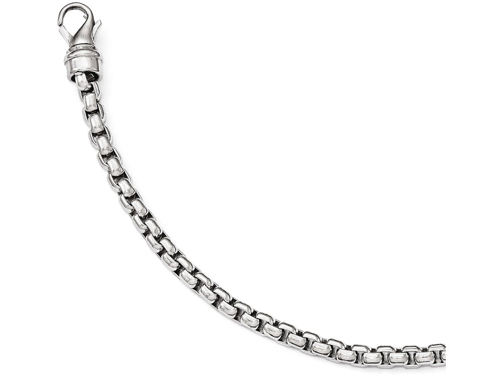 Chisel Stainless Steel Polished 8.5in Bracelet